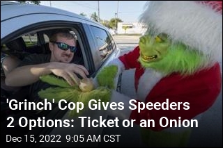 These Speeding Drivers Don't Get Tickets. They Get Onions
