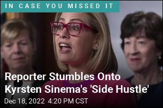 Reporter Stumbles Onto Kyrsten Sinema's 'Side Hustle'