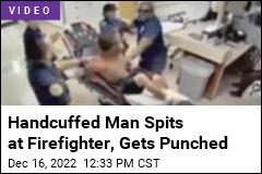 Firefighter Isn&#39;t Sorry About Punching Shackled Man