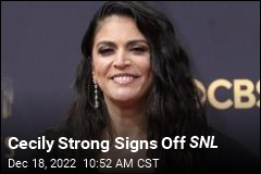 Cecily Strong Has Emotional SNL Sendoff