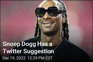 Snoop Dogg Has a Twitter Suggestion