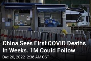 China Just Reported First COVID Deaths in Weeks. Next Year, It Could See 1M