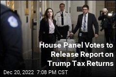 House Panel Votes to Release Report on Trump Tax Returns