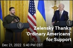 Zelensky Thanks &#39;Ordinary Americans&#39; for Support