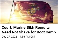 Court: Marine Sikh Recruits Need Not Shave for Boot Camp