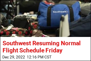 Southwest Resuming Normal Flight Schedule Friday