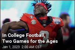 In College Football, Two Games for the Ages
