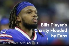 After Bills Player&#39;s Collapse, Fans Flood His Charity