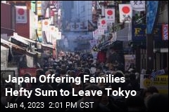 Japan Offering Families Hefty Sum to Leave Tokyo