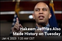 Hakeem Jeffries Also Made History on Tuesday