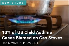 For Child Asthma, Gas Stoves as Bad as Second-Hand Smoke