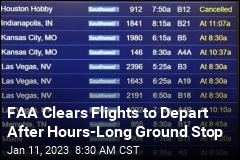FAA Clears Flights to Depart After Hours-Long Ground Stop