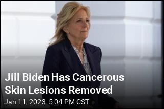 Jill Biden Has Cancerous Skin Lesions Removed