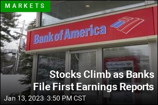 Stocks Climb as Banks File First Earnings Reports
