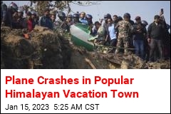 Plane Crash in Himalayan Vacation Town Kills Dozens