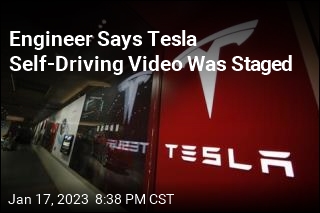 Engineer Says Tesla Self-Driving Video Was Staged