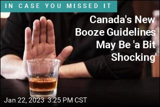 Canada&#39;s New Booze Guidelines May Be &#39;a Bit Shocking&#39;