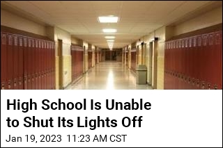 High School Is Unable to Shut Its Lights Off