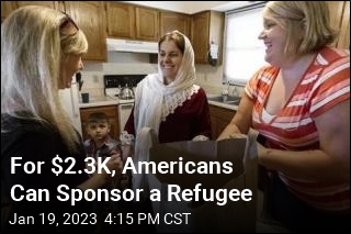 For $2.3K, Americans Can Sponsor a Refugee