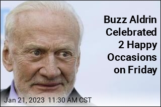 Buzz Aldrin Celebrated 2 Happy Occasions on Friday