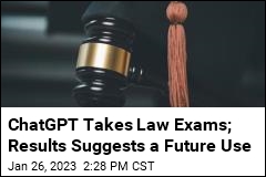 ChatGPT Takes Law Exams; Results Suggests a Future Use