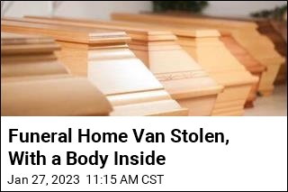 Funeral Home Van Stolen, With a Body Inside