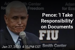 Pence Concedes He Shouldn&#39;t Have Had Documents