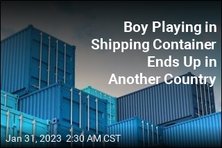 Boy Playing Hide and Seek in Shipping Container Ends Up 1.8K Miles Away