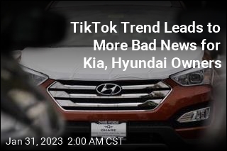 Bad News for Kia, Hyundai Owners After TikTok Challenge