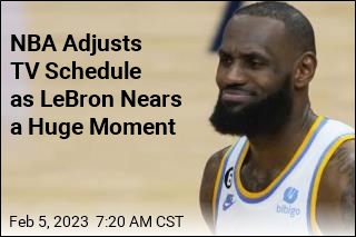 NBA Adjusts TV Schedule as LeBron Nears a Huge Moment