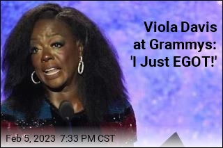 Viola Davis at Grammy Awards: &#39;I Just EGOT!&#39;