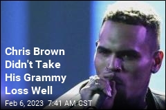 Chris Brown Didn&#39;t Take His Grammy Loss Well