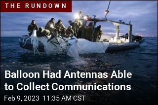 Chinese Balloon Had Spy Antennas, Says US