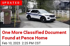 FBI Searches Mike Pence&#39;s Home