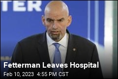 Fetterman Out of Hospital