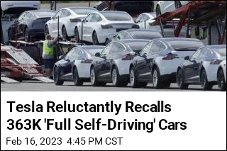 Tesla Reluctantly Recalls 363K &#39;Full Self-Driving&#39; Cars