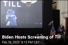 Biden Hosts Screening of Till