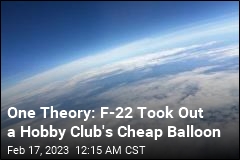 One Possibility: We Shot Down a Hobby Club&#39;s Cheap Balloon
