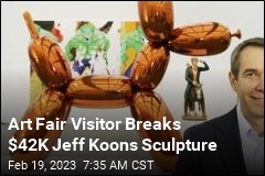 Oops: Gallery Visitor Busts Jeff Koons Sculpture