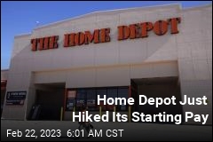 Home Depot Hikes Starting Pay to $15