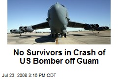 No Survivors in Crash of US Bomber off Guam
