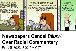 Racial Remarks by Creator of Dilbert Prompt Cancellations
