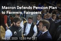 Fairgoers Press Macron on Raising Retirement Age