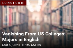 Vanishing Breed on US Campuses: English Majors