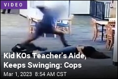 Cops: Student Knocked Out Teacher&#39;s Aide, Kept Swinging