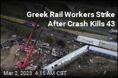 Greek Rail Workers Strike After Deadly Crash