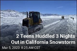Teen Hikers Huddled 3 Nights in California Snowstorm