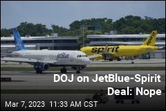 Feds Are Not Going for JetBlue-Spirit Deal