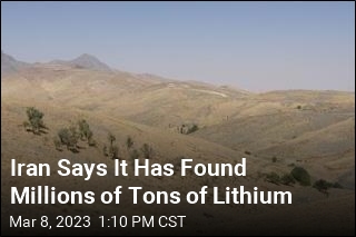 Iran Says It Found a Staggering Amount of Lithium