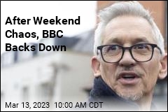 BBC Backs Down in Soccer Uproar